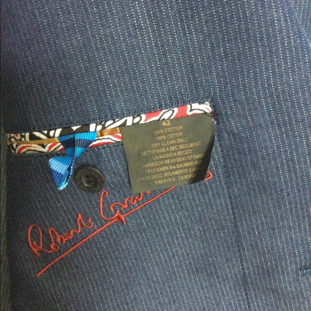 Like New Robert Graham sports coat - Picture 4 of 7